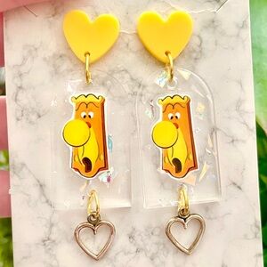 Alice In Wonderland Door Handle Earrings